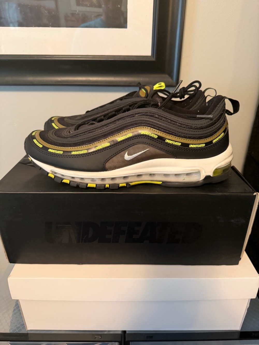 Nike Undefeated Men’s Air Max 97 Black Volt